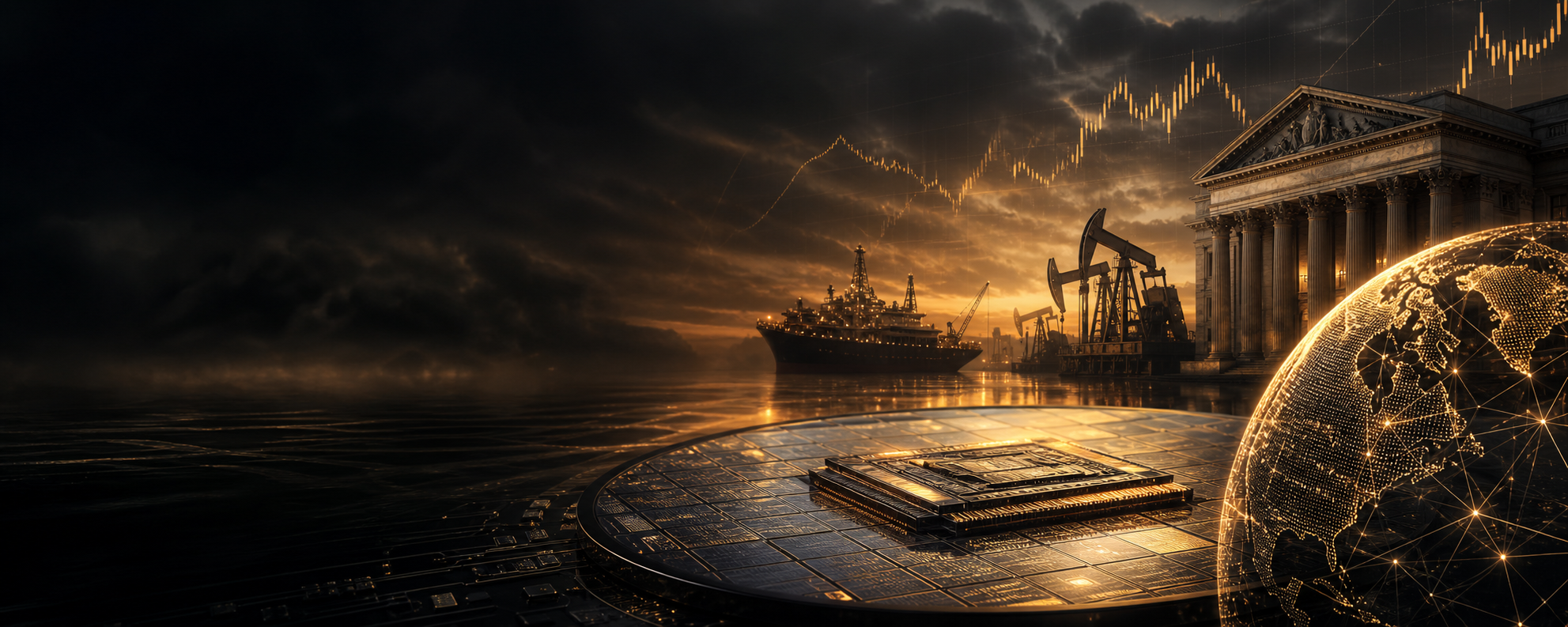Global technology, energy, and institutional market systems